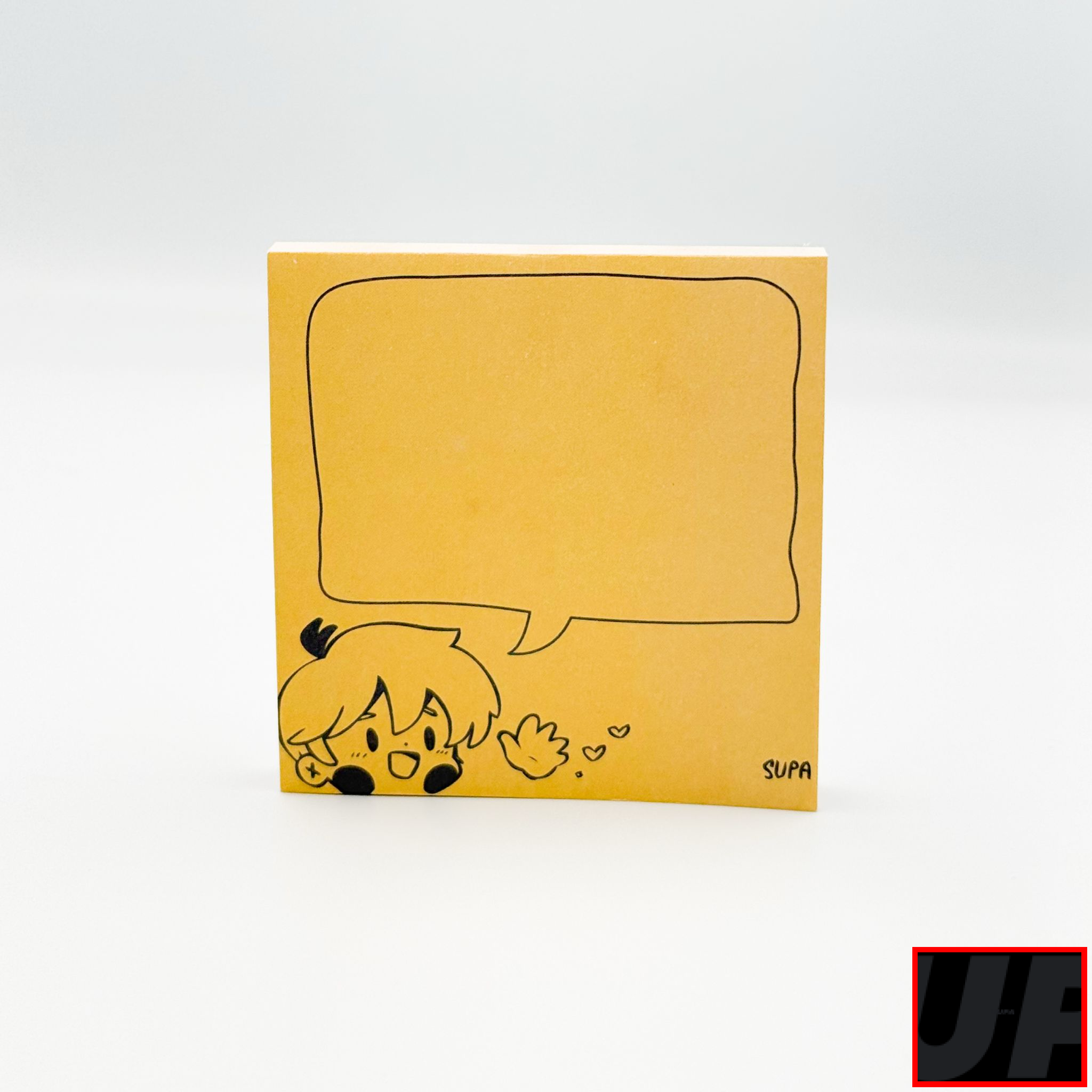 Yellow supa note pad