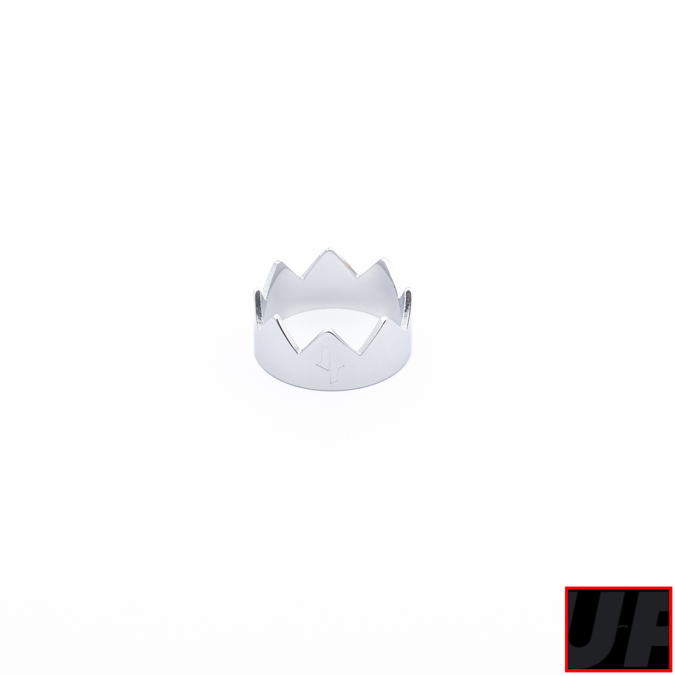 Crown Ring — Stainless Steel (Silver Finish)